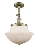 Innovations Lighting Oxford 1 Light 11.75" Semi-Flush Mount 201F-AB-G541