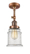 Innovations Lighting Canton 1 Light Semi-Flush Mount Part Of The Franklin Restoration Collection 201F-AC-G184-LED