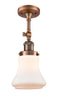 Innovations Lighting Bellmont 1 Light Semi-Flush Mount Part Of The Franklin Restoration Collection 201F-AC-G191-LED