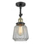 Innovations Lighting Chatham 1 Light Semi-Flush Mount Part Of The Franklin Restoration Collection 201F-BAB-G142