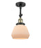 Innovations Lighting Fulton 1 Light Semi-Flush Mount Part Of The Franklin Restoration Collection 201F-BAB-G171