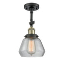 Innovations Lighting Fulton 1 Light Semi-Flush Mount Part Of The Franklin Restoration Collection 201F-BAB-G172