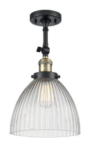 Innovations Lighting Seneca Falls 1 Light Semi-Flush Mount Part Of The Franklin Restoration Collection 201F-BAB-G222