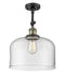 Innovations Lighting X-Large Bell 1 Light Semi-Flush Mount Part Of The Franklin Restoration Collection 201F-BAB-G72-L