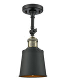 Innovations Lighting Addison 1 Light Semi-Flush Mount Part Of The Franklin Restoration Collection 201F-BAB-M9-BK