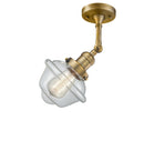 Innovations Lighting Small Oxford 1 Light Semi-Flush Mount Part Of The Franklin Restoration Collection 201F-BB-G532