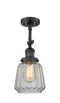 Innovations Lighting Chatham 1 Light Semi-Flush Mount Part Of The Franklin Restoration Collection 201F-BK-G142