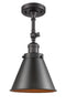 Innovations Lighting Appalachian 1 Light Semi-Flush Mount Part Of The Franklin Restoration Collection 201F-OB-M13-OB-LED
