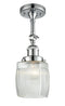 Innovations Lighting Colton 1 Light Semi-Flush Mount Part Of The Franklin Restoration Collection 201F-PC-G302