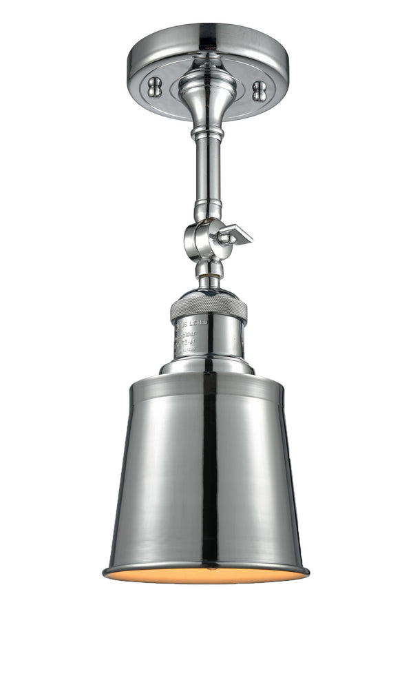 Innovations Lighting Addison 1 Light Semi-Flush Mount Part Of The Franklin Restoration Collection 201F-PC-M9-PC