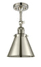 Innovations Lighting Appalachian 1 Light Semi-Flush Mount Part Of The Franklin Restoration Collection 201F-PN-M13-PN-LED