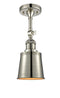 Innovations Lighting Addison 1 Light Semi-Flush Mount Part Of The Franklin Restoration Collection 201F-PN-M9-PN