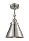 Innovations Lighting Appalachian 1 Light Semi-Flush Mount Part Of The Franklin Restoration Collection 201F-SN-M13-SN-LED
