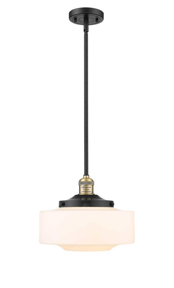 Innovations Lighting Bridgeton 1 Light 12" Mini Pendant 201S-BAB-G691-12