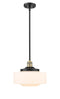 Innovations Lighting Bridgeton 1 Light 12" Mini Pendant 201S-BAB-G691-12