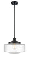 Innovations Lighting Bridgeton 1 Light 12" Mini Pendant 201S-BK-G694-12