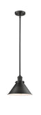 Innovations Lighting Briarcliff 1-100 watt 10 inch Oil Rubbed Bronze Mini Pendant Briarcliff shades Hang Straight Swivel 201SOBM10OB