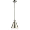 Appalachian Mini Pendant shown in the Polished Nickel finish with a Polished Nickel shade