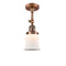 Innovations Lighting Small Canton 1 Light Sconce Part Of The Franklin Restoration Collection 203-AC-G181S