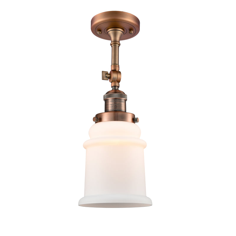 Innovations Lighting Canton 1 Light Sconce Part Of The Franklin Restoration Collection 203-AC-G181