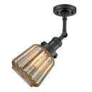 Innovations Lighting Chatham 1 Light Sconce Part Of The Franklin Restoration Collection 203-BK-G146-LED