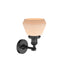 Innovations Lighting Fulton 1 Light Sconce Part Of The Franklin Restoration Collection 203-BK-G171-LED