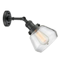 Innovations Lighting Fulton 1 Light Sconce Part Of The Franklin Restoration Collection 203-BK-G172-LED