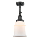 Innovations Lighting Canton 1 Light Sconce Part Of The Franklin Restoration Collection 203-BK-G181-LED