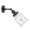Innovations Lighting Canton 1 Light Sconce Part Of The Franklin Restoration Collection 203-BK-G182-LED