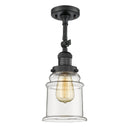 Innovations Lighting Canton 1 Light Sconce Part Of The Franklin Restoration Collection 203-BK-G182