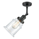 Innovations Lighting Canton 1 Light Sconce Part Of The Franklin Restoration Collection 203-BK-G182-LED
