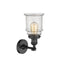 Innovations Lighting Canton 1 Light Sconce Part Of The Franklin Restoration Collection 203-BK-G184-LED
