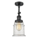 Innovations Lighting Canton 1 Light Sconce Part Of The Franklin Restoration Collection 203-BK-G184