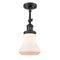 Innovations Lighting Bellmont 1 Light Sconce Part Of The Franklin Restoration Collection 203-BK-G191-LED