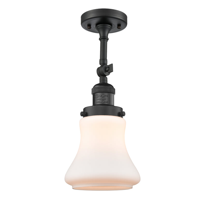 Innovations Lighting Bellmont 1 Light Sconce Part Of The Franklin Restoration Collection 203-BK-G191-LED