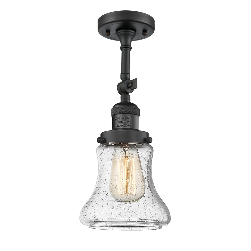 Innovations Lighting Bellmont 1 Light Sconce Part Of The Franklin Restoration Collection 203-BK-G194-LED