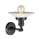 Innovations Lighting Halophane 1 Light Sconce Part Of The Franklin Restoration Collection 203-BK-G1-LED