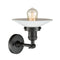 Innovations Lighting Halophane 1 Light Sconce Part Of The Franklin Restoration Collection 203-BK-G1-LED