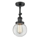 Innovations Lighting Beacon 1 Light 6" Sconce 203-BK-G202-6-LED