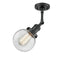 Innovations Lighting Beacon 1 Light 6" Sconce 203-BK-G202-6-LED