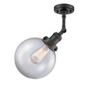 Innovations Lighting Beacon 1 Light 8" Sconce 203-BK-G202-8-LED