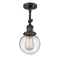 Innovations Lighting Beacon 1 Light 6" Sconce 203-BK-G204-6-LED