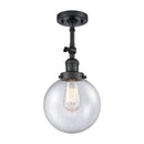 Innovations Lighting Beacon 1 Light 8" Sconce 203-BK-G204-8-LED
