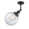 Innovations Lighting Beacon 1 Light 8" Sconce 203-BK-G204-8-LED