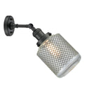 Innovations Lighting Stanton 1 Light Sconce Part Of The Franklin Restoration Collection 203-BK-G262-LED