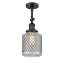 Innovations Lighting Stanton 1 Light Sconce Part Of The Franklin Restoration Collection 203-BK-G262-LED
