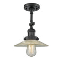 Innovations Lighting Halophane 1 Light Sconce Part Of The Franklin Restoration Collection 203-BK-G2-LED