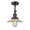 Innovations Lighting Halophane 1 Light Sconce Part Of The Franklin Restoration Collection 203-BK-G2-LED