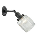 Innovations Lighting Colton 1 Light Sconce Part Of The Franklin Restoration Collection 203-BK-G302-LED