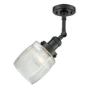 Innovations Lighting Colton 1 Light Sconce Part Of The Franklin Restoration Collection 203-BK-G302-LED